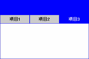 大項目3のコンテンツの表示