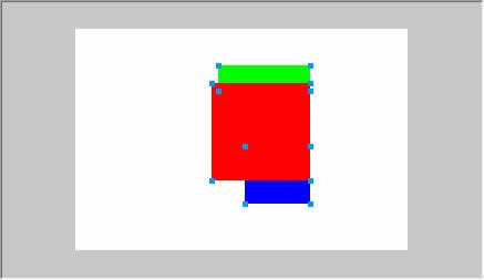 右端がそろうように移動した