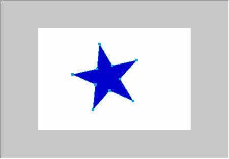 多角形ツール：星型