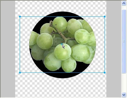 図形内の画像を移動